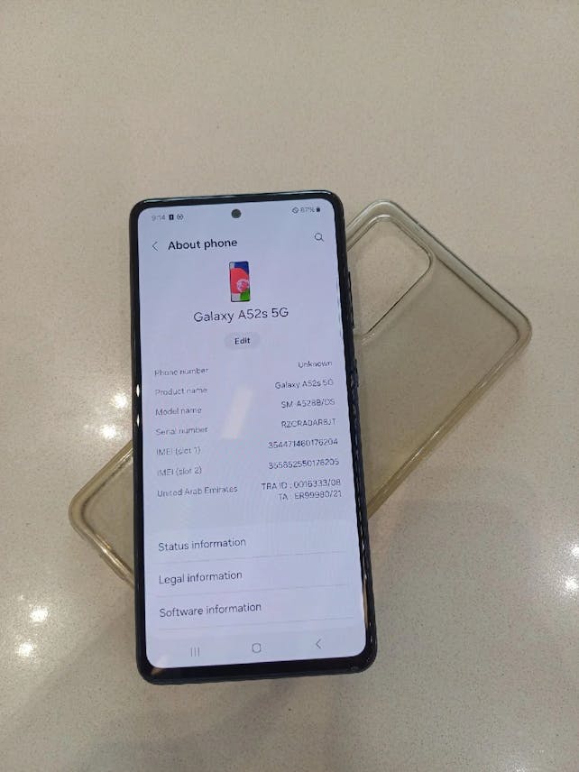 سامسونج جالاكسي A52s 5G