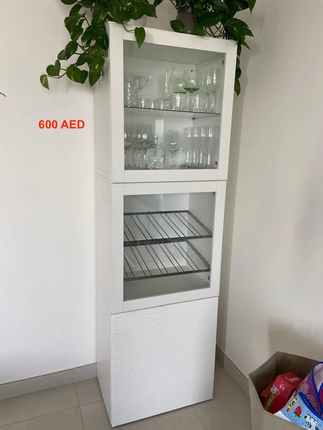 Cabinet for Sale – 3-Part with Bottom Shelf