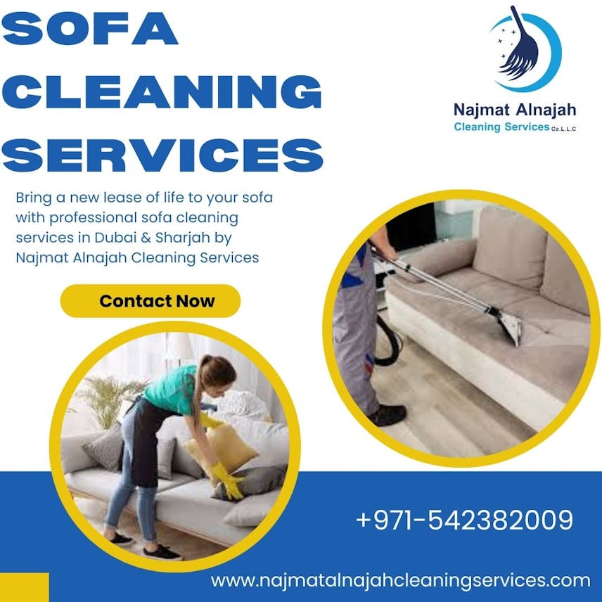 Sofa Cleaning Services Dubai:Najmat Alnajah Cleaning Services