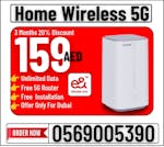 Etisalat Home WiFi Connection 5G image