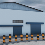 Hydraulic Bollard System | A-1 Fence image