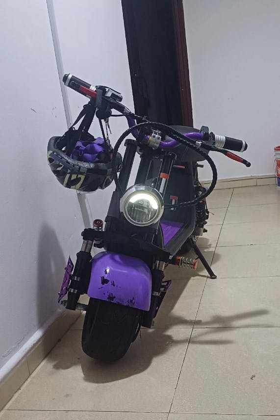 سكوتر كهربائي ٤٨ فولت - مستعمل قليلاً