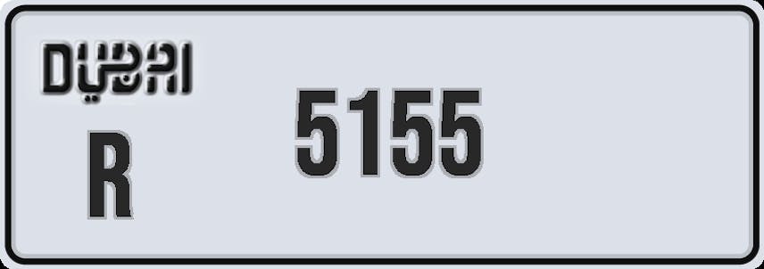 Special Car Plate Number 5155