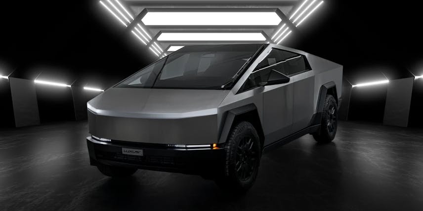 Rent Tesla Cybertruck in Dubai for 3000AED/Day