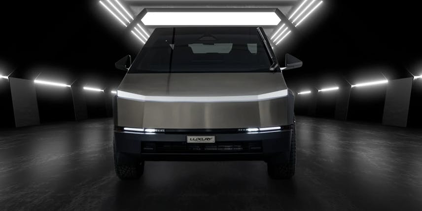 Rent Tesla Cybertruck in Dubai for 3000AED/Day