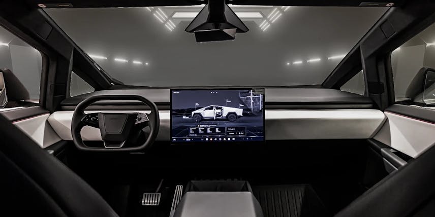 Rent Tesla Cybertruck in Dubai for 3000AED/Day